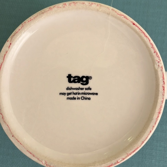 Tag Holiday Mug - Harmony- Snowman and Deer with Ice Skates - Picture 7 of 7